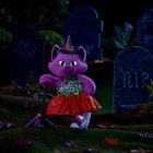 Midnight Glow Kitty Soft Toy Halloween Witch Gift Set