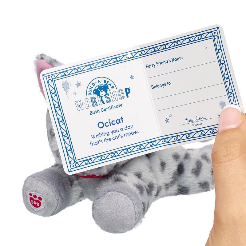 Build-A-Bear Mini Beans Promise Pets Ocicat Stuffed Animal plush by Build-A-Bear