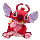 Disney Lilo & Stitch Leroy Plush with Valentine's Day Scrump Wristie plush by Build-A-Bear