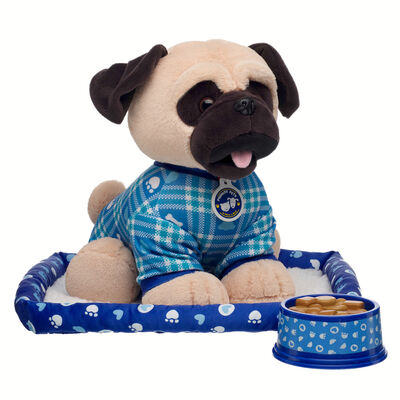Promise Pets&trade; Pug Soft Toy Pet Care Gift Set