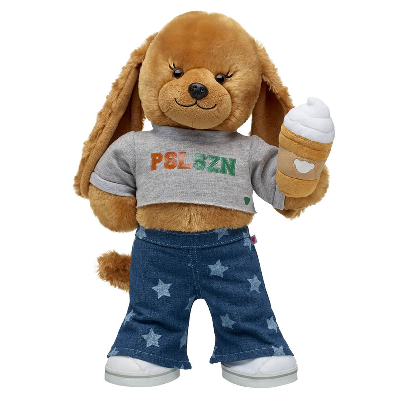 Online Exclusive Barkleigh&trade; Dog Soft Toy PSL SZN Gift Set - Build-A-Bear Workshop&reg;