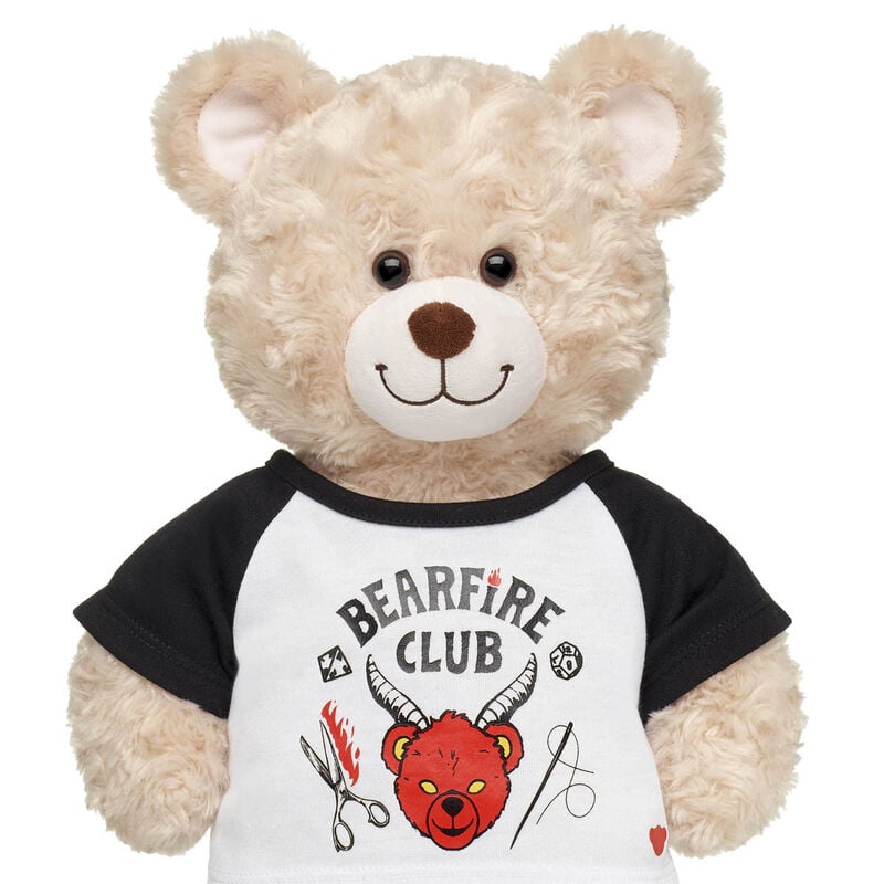Online Exclusive Stranger Things&trade; Bearfire Club T-Shirt - Build-A-Bear Workshop&reg;