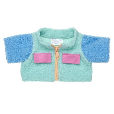 Colourful Sherpa Jacket