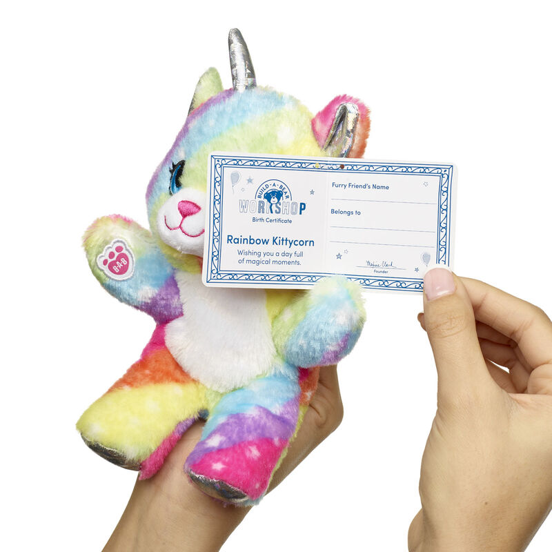 Mini Beans Rainbow Kittycorn - Build-A-Bear Workshop&reg;
