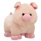 Fuzzy Pink Pig Soft Toy