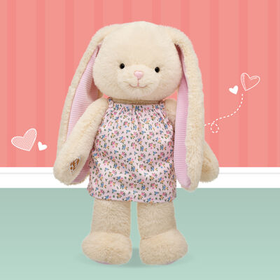 Sweethearts Darling Bunny Soft Toy Floral Dress Gift Set