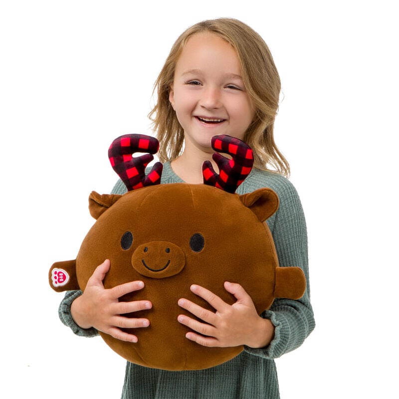 SKOOSHERZ&trade; Buffalo Check Moose Stuffed Animal - Build-A-Bear Workshop&reg;