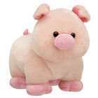 Fuzzy Pink Pig Soft Toy