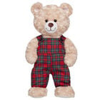 Holiday Tartan Overalls | Build-A-Bear