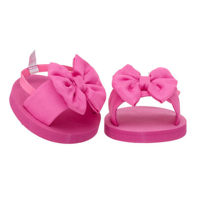Pink Bow Sandals