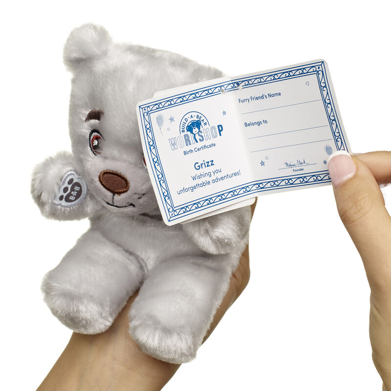 Mini Beans Grizz Stuffed Animal - Build-A-Bear Workshop&reg;