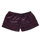 Black Heart Satin Boxers