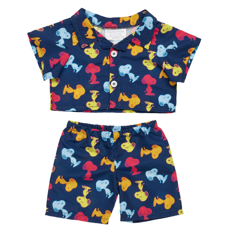 Peanuts&reg; Snoopy Pajama Set for Plush Toys - Build-A-Bear Workshop&reg;
