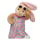 Pawlette Bunny Plush Floral Maxi Dress Gift Set plush by Build-A-Bear