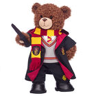 Harry Potter Bear Gryffindor Gift Set with House Robe, Scarf, Hogwarts Pants & Wand