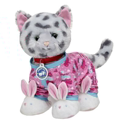 Promise Pets&trade; Ocicat Soft Toy Pink Sleeper Gift Set with Slippers