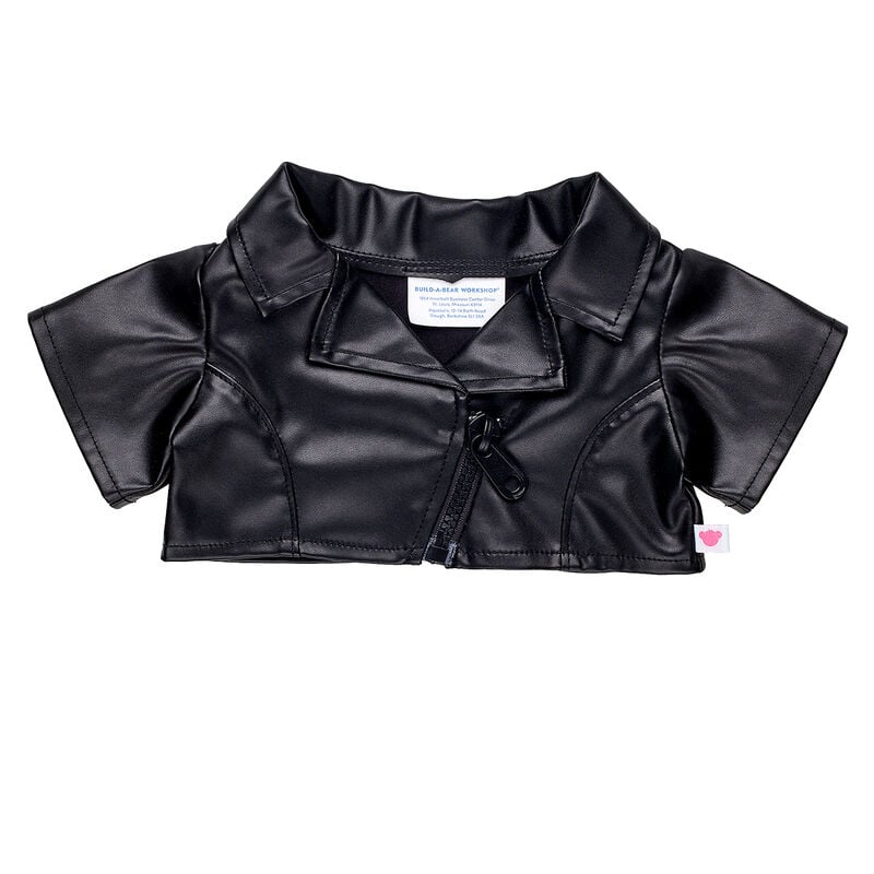 Black Faux Leather Jacket