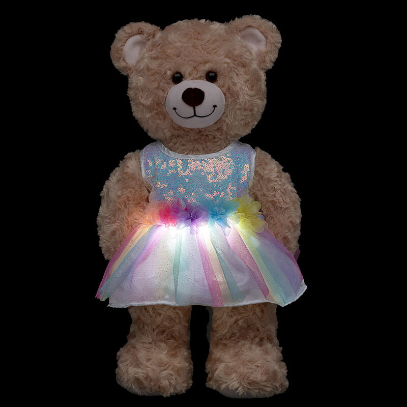 Light-Up Pastel Flower Dress