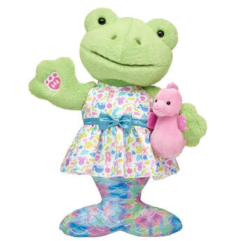 Merfrog Summer Themed Soft Stuffed Animals | Build-A-Bear Workshop
