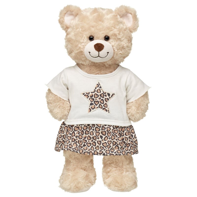 Leopard Print Star Skirt Set for Plush Toys - Build-A-Bear Workshop&reg;