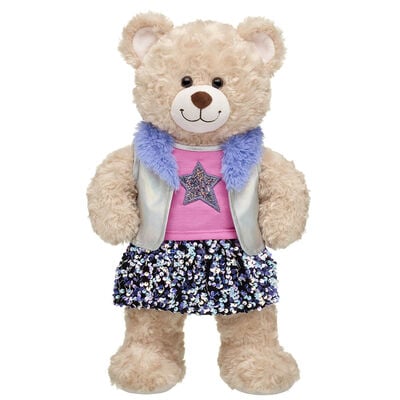 Honey Girls Sequin Skirt Set