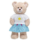 Daisy Print T-Shirt with Skirt