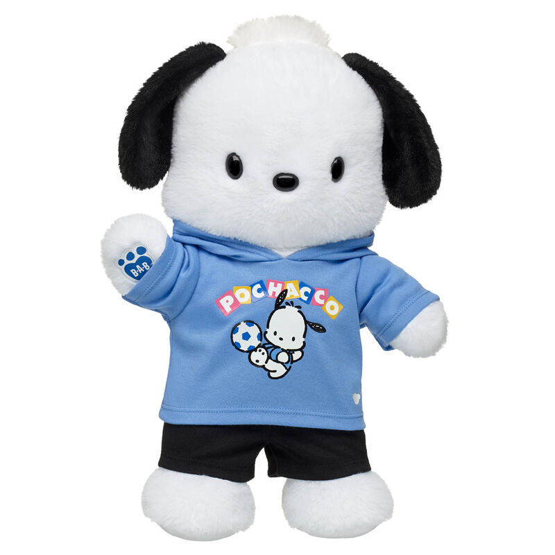 Pochacco™ Plush & Sports Outfit Gift Set BuildABear®