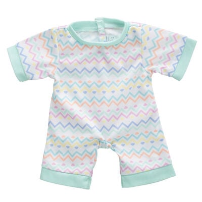 Spring Chevron PJ Sleeper
