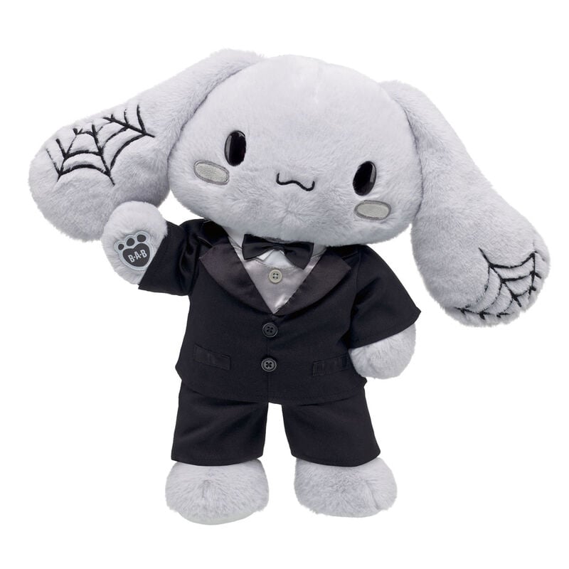 Sanrio Spooky Webs Cinnamoroll Plush with Halloween Outfit by Build-A-Bear