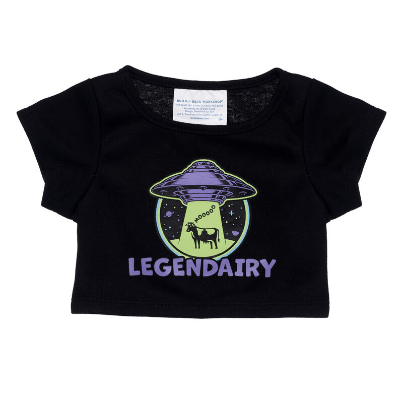 "Legendairy" Alien Cow T-Shirt by Build-A-Bear