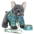 Promise Pets™ French Bulldog Soft Toy Hoodie, Bowl & Leash Gift Set