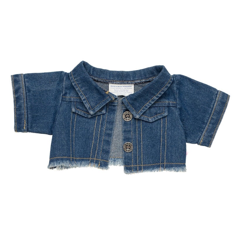 Frayed Denim Jacket for Plush Toys - Build-A-Bear Workshop®