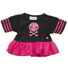 Black and Pink Skull Dress by Build-A-Bear