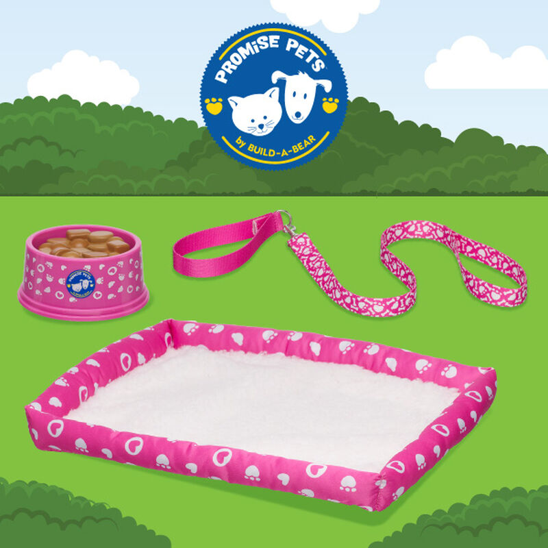 Promise Pets Pink Pet Accessories Bundle by Build-A-Bear