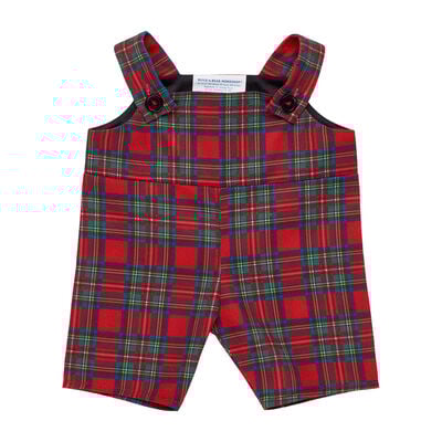 Christmas Tartan Overalls