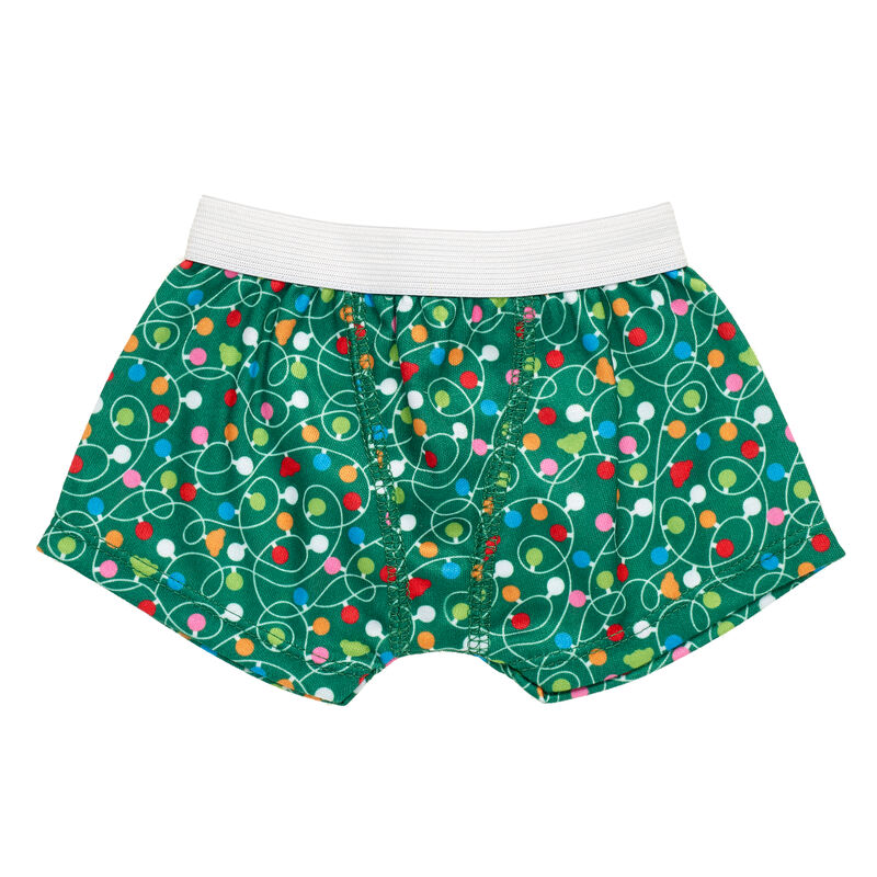 Online Exclusive Christmas Lights Boxers - Build-A-Bear Workshop®