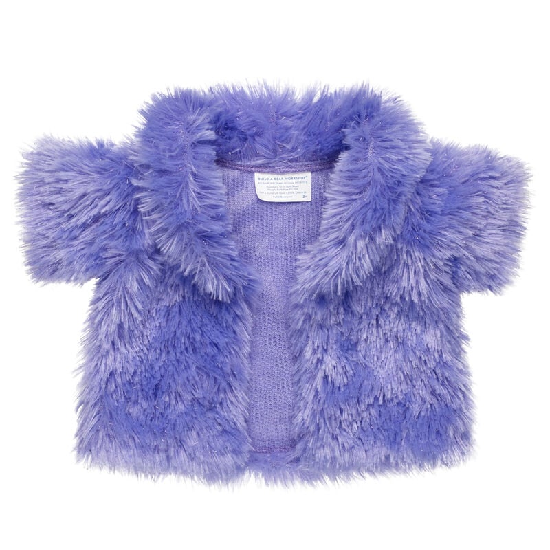 Purple Faux Fur Jacket for Plush Toys - Build-A-Bear Workshop®