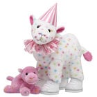 White Frosted Animal Cookie Camel Stuffed Animal Gift Set plush by Build-A-Bear