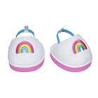 Rainbow Sherpa Slippers | Build-A-Bear