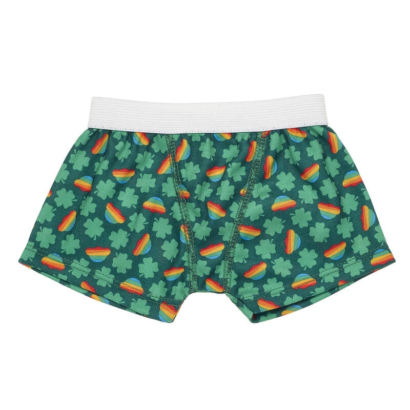 Online Exclusive St. Patrick's Day Boxers for Stuffed Animals - Build-A-Bear Workshop&reg;