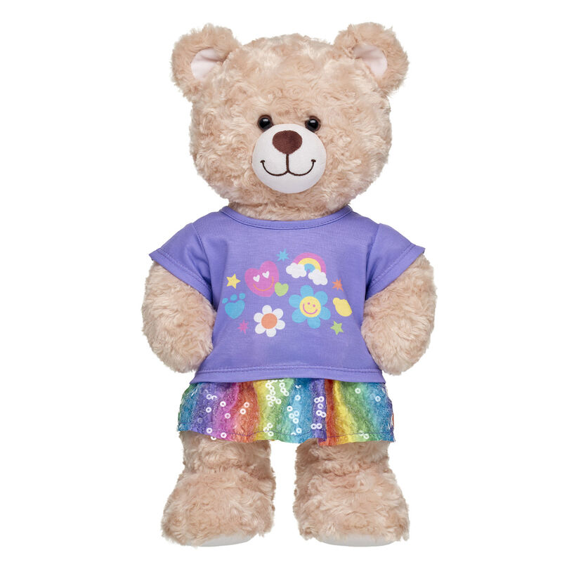 Rainbow Smiles Skirt Outfit | Build-A-Bear