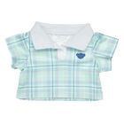 Online Exclusive Plaid Polo Shirt - Build-A-Bear Workshop&reg;