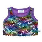 Reversible Rainbow Sequin Tank Top