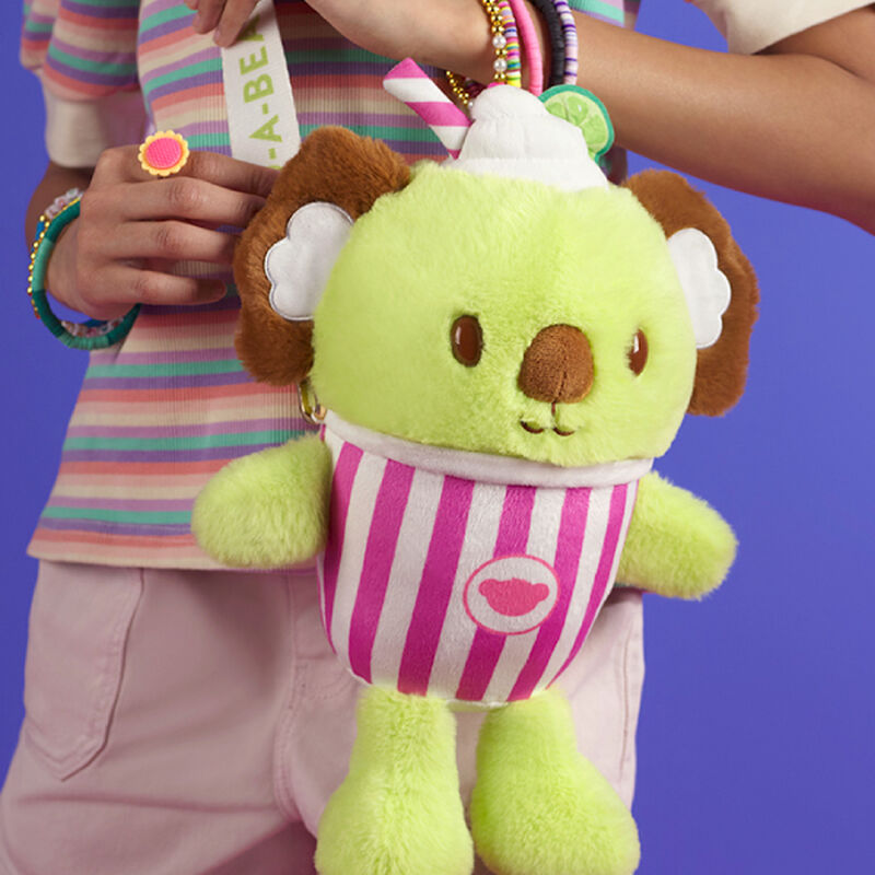 Coconut Lime Koala Slushie Plushie with Carrying Strap plush by Build-A-Bear