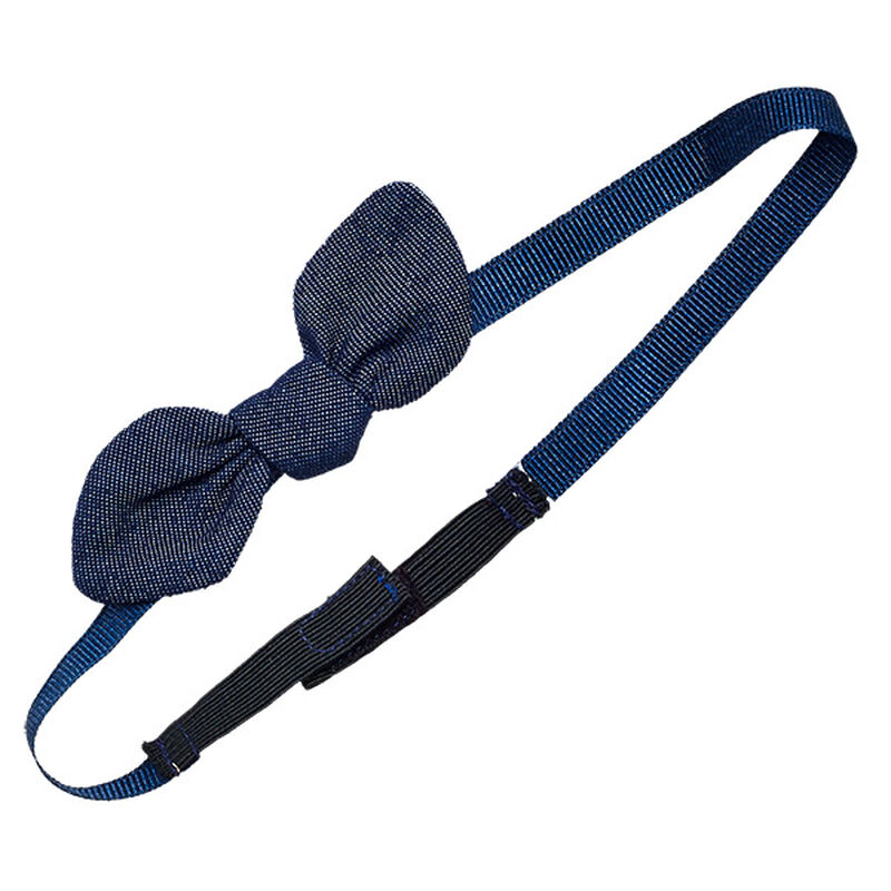 Chambray Bow Headband