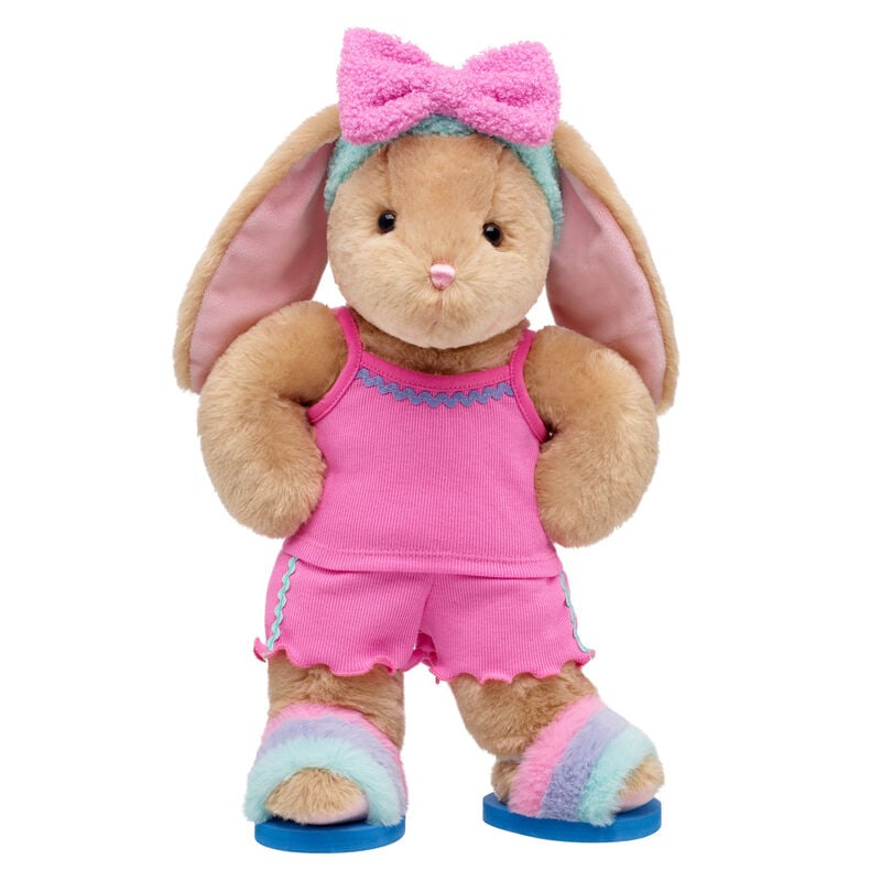 Pawlette&trade; Bunny Plush Pink Tank Top & Shorts Gift Set