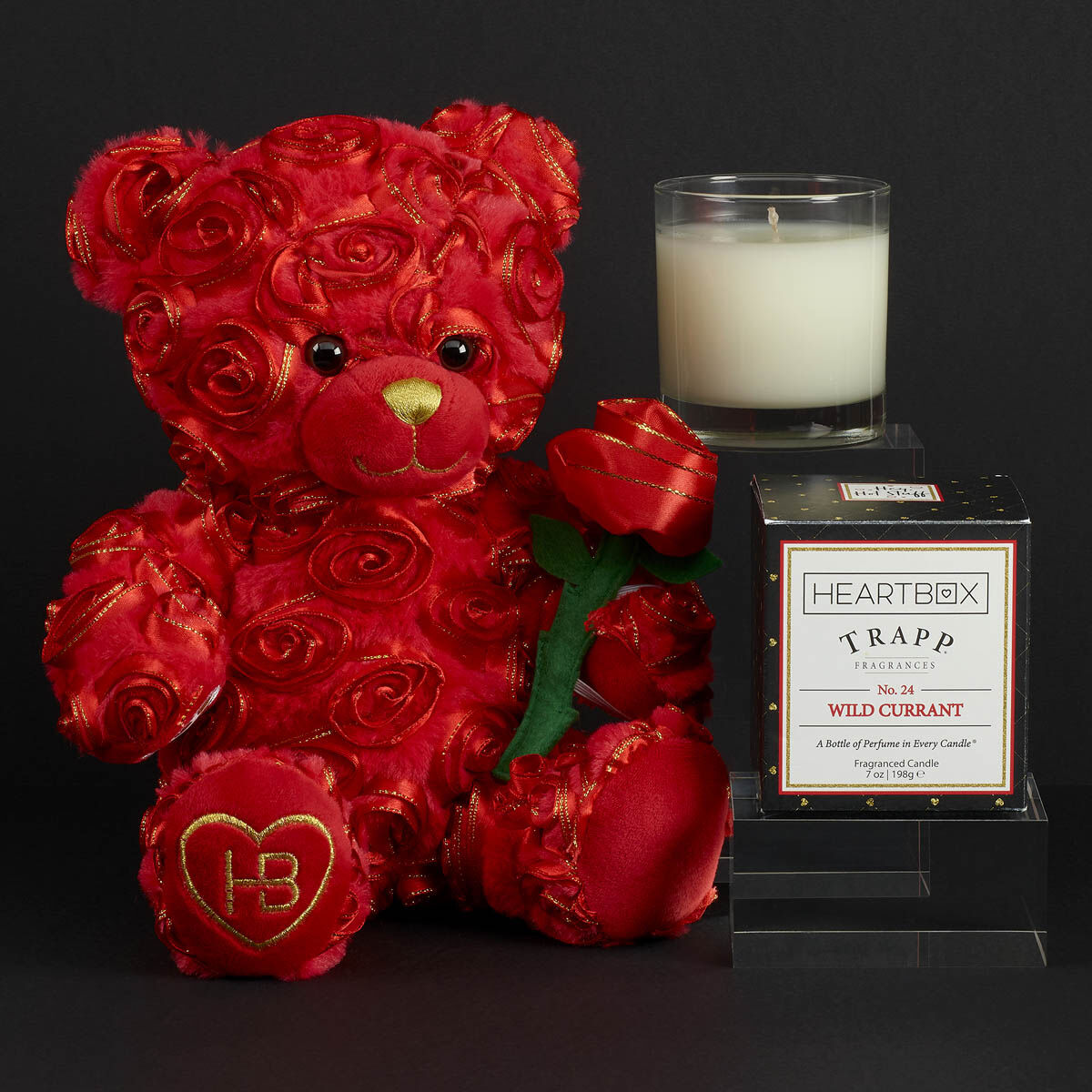 Special Valentines Fluffy Teddy Bear Soy Candle - Kawaii Collection