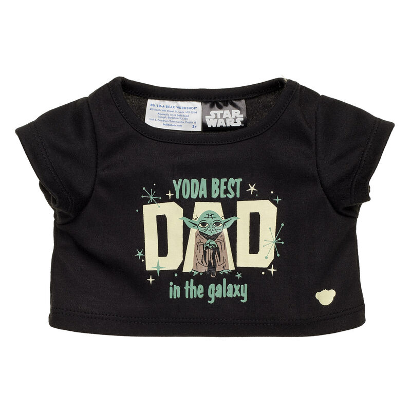 Star Wars&trade; Yoda Best Dad T-Shirt for Stuffed Animals - Build-A-Bear Workshop&reg;