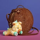 Pineapple Pig Bag Charm plush by Build-A-Bear
