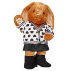Pumpkin Sparkle Pawlette Stuffed Animal Varsity Hearts Cardigan Gift Set 